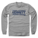 Mens Long Sleeve Heather Gray