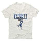 Mens Men's V-Neck Ivory