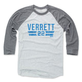 Mens Baseball T-Shirt Heather Gray / Ash