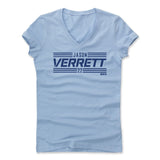 Womens Women's V-Neck Baby Blue