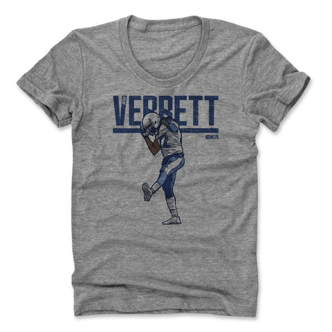 Womens Women's Scoop Neck Athletic Gray