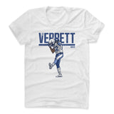 Womens Women's Scoop Neck White