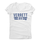 Womens Women's V-Neck White