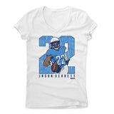 Womens Women's V-Neck White